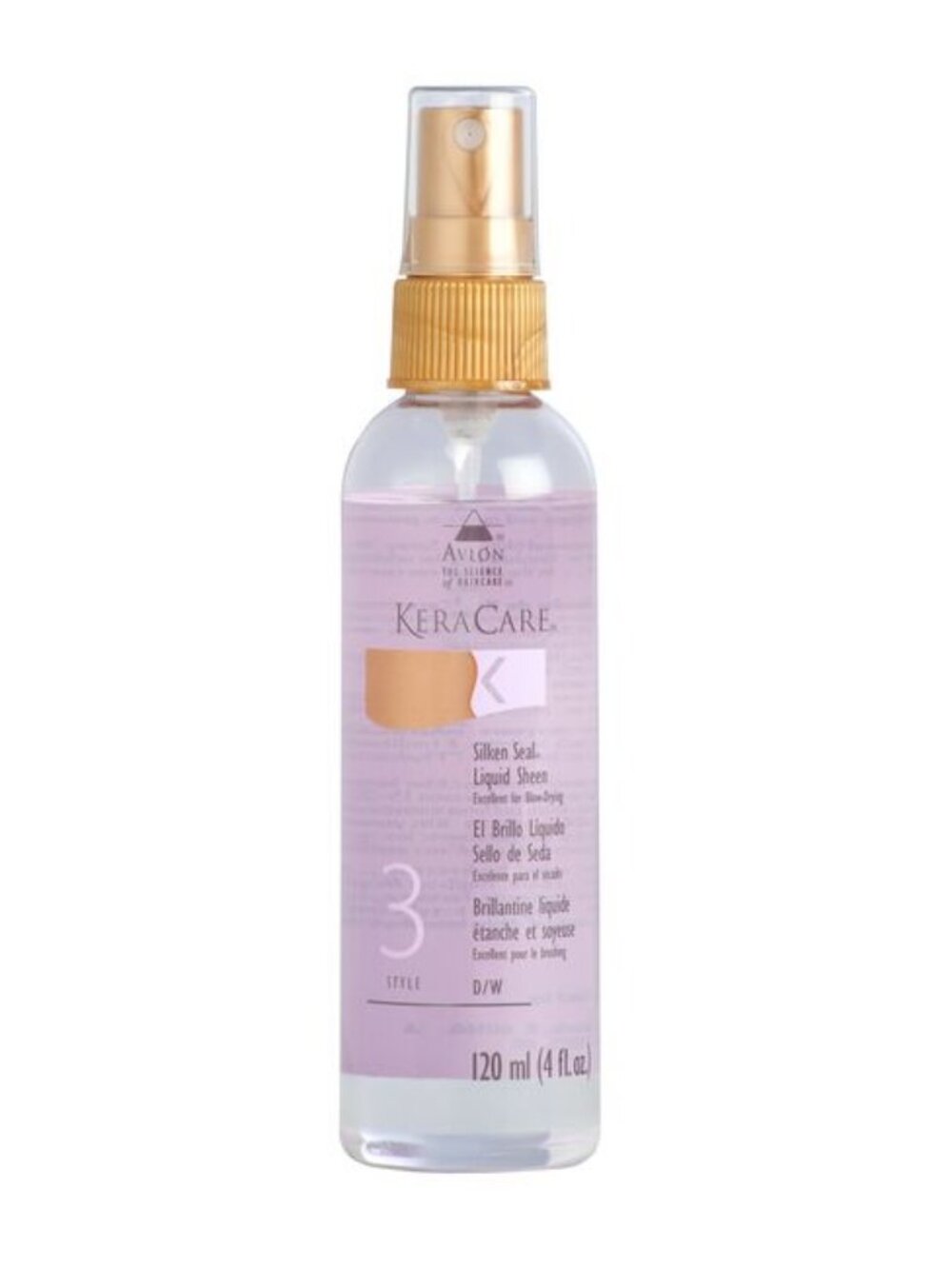 Avlon KeraCare Silken Seal Liquid Sheen 4 Oz.